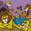 Cartoon Daniel In The Lions Den Diamond Painting