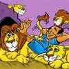 Cartoon Daniel In The Lions Den Diamond Painting