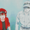 Cells at Work Characters Diamond Painting