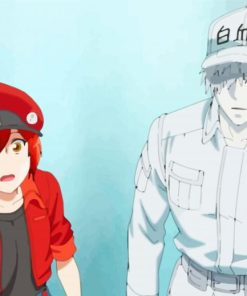 Cells at Work Characters Diamond Painting