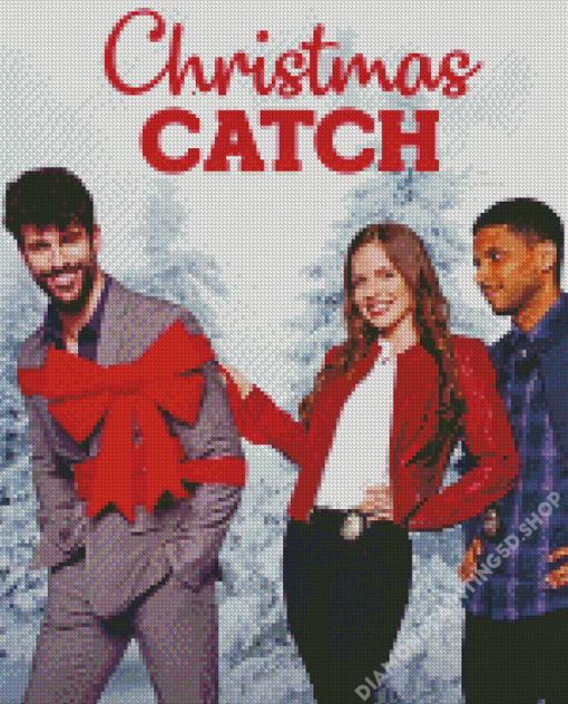 Christmas Catch Poster Diamond Painting