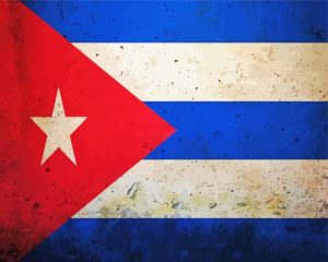 Cuban Flag Diamond Painting