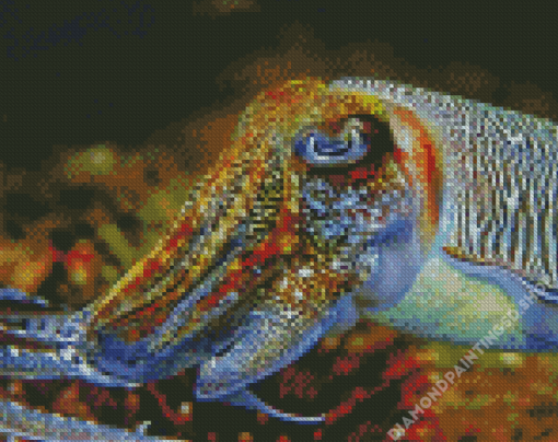 Cuttlefish Diamond Painting