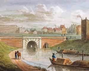 England London Canal Diamond Painting