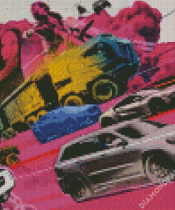 Fast And Furious Cars Art Diamond Painting