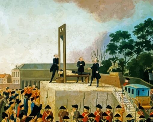 French Revolution Guillotine Diamond Painting