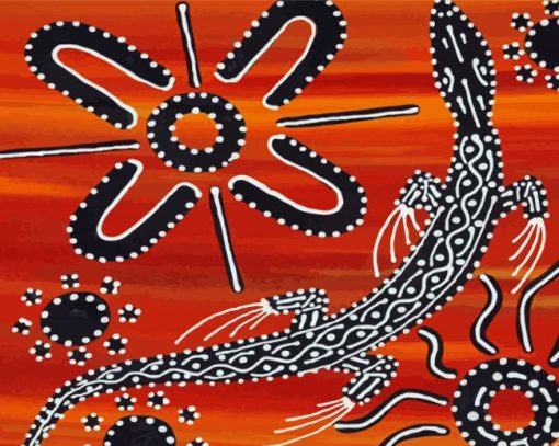 Goanna Art Diamond Painting