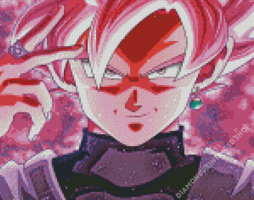 Goku Black Art Diamond Painting