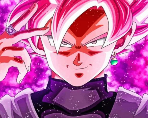 Goku Black Art Diamond Painting