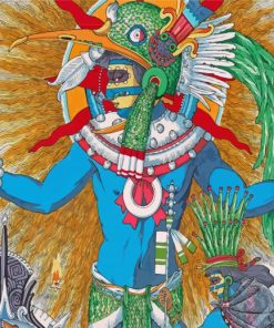 Huitzilopochtli Art Diamond Painting