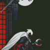 Illustration Moon Knight Diamond Painting