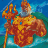 King Neptune Diamond Painting