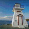 Lion's Head Harbour Lighthouse Georgian Bay Diamond Painting