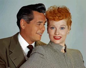 Lucille Ball And Desi Arnaz Diamond Painting