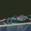 Mercedes F1 Race Car Diamond Painting