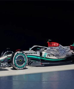 Mercedes F1 Race Car Diamond Painting