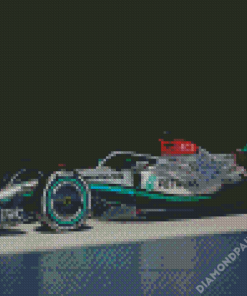 Mercedes F1 Race Car Diamond Painting