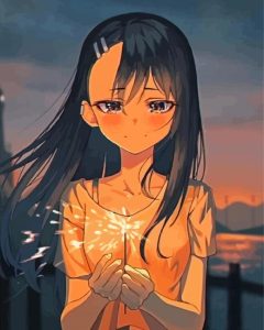 Miss Nagatoro Anime Girl Diamond Painting