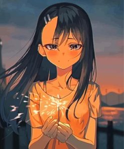 Miss Nagatoro Anime Girl Diamond Painting