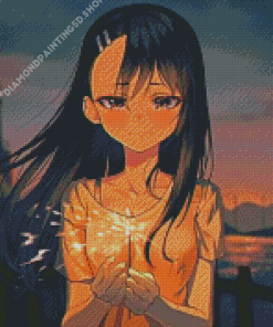 Miss Nagatoro Anime Girl Diamond Painting