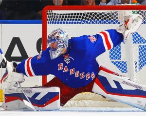 New York Rangers Ice Hockey Player Diamond Painting