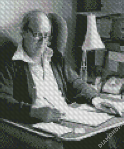 Novelist Roald Dahl Diamond Painting