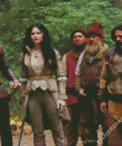 Once Upon a Time Characters Diamond Painting