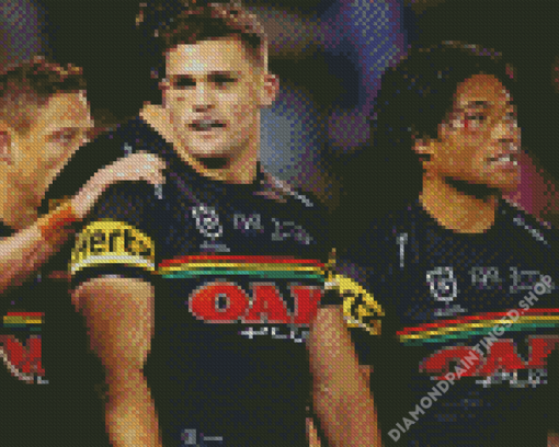 Penrith Panthers Art Diamond Painting