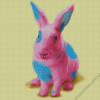 Pink Rabbit Diamond Painting