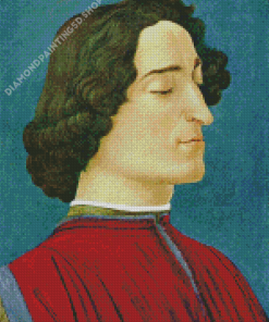 Portrait Of Giuliano De Medici Botticelli Diamond Painting