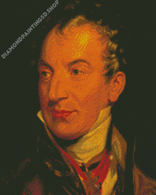 Prince Metternich Portrait Diamond Painting