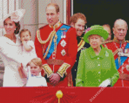 Royal Family Of England Diamond Painting