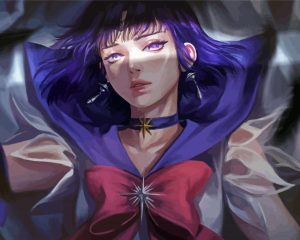 Sailor Saturn Anime Diamond Painting