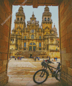 Santiago de Compostela Art Diamond Painting