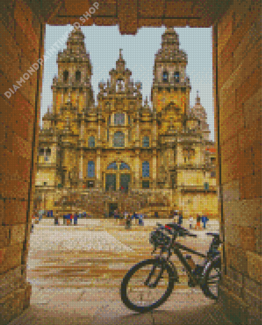 Santiago de Compostela Art Diamond Painting