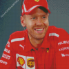 Sebastian Vettel Racing Driver Diamond Painting