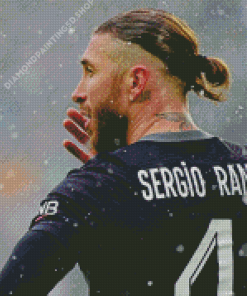 Sergio Ramos Professional Player Diamond Painting