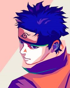 Shisui Uchiha Pop Art Diamond Painting