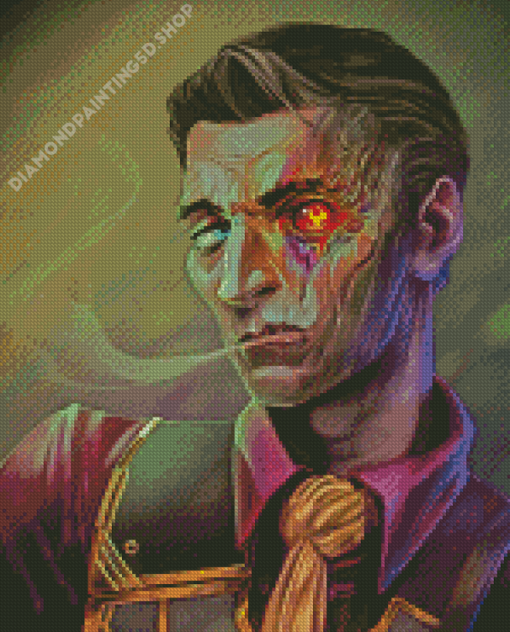 Silco Game Character Diamond Painting