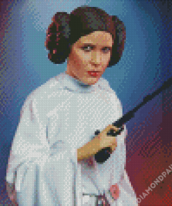 Star Wars Princess Layer Illustration Diamond Painting