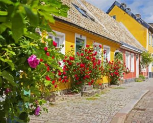 Street In Lund Diamond Painting