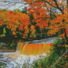 Tahquamenon Michigan Waterfall Park Diamond Painting