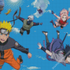 Team 7 Naruto Diamond Painting