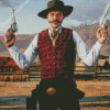 The Gunfighter Doc Holliday Diamond Painting