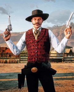 The Gunfighter Doc Holliday Diamond Painting