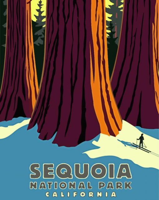 The Sequoia National Park Diamond Painting