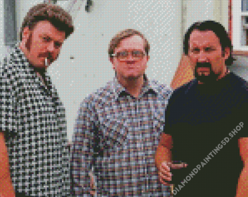 Trailer Park Boys Characters Diamond Painting