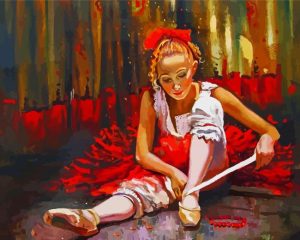 Ukrainian Ballerina Diamond Painting