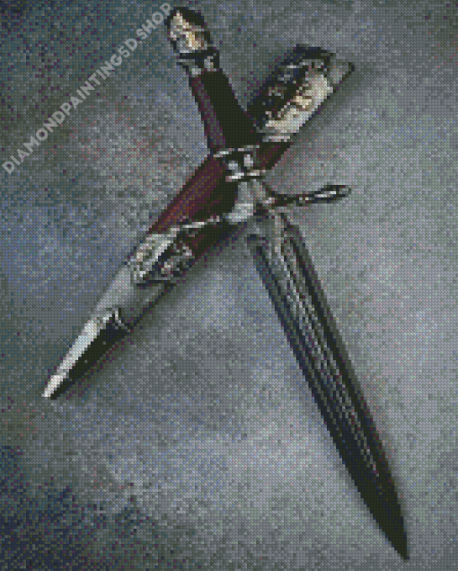 Vintage Dagger Diamond Painting