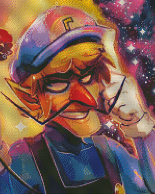 Waluigi Art Diamond Painting